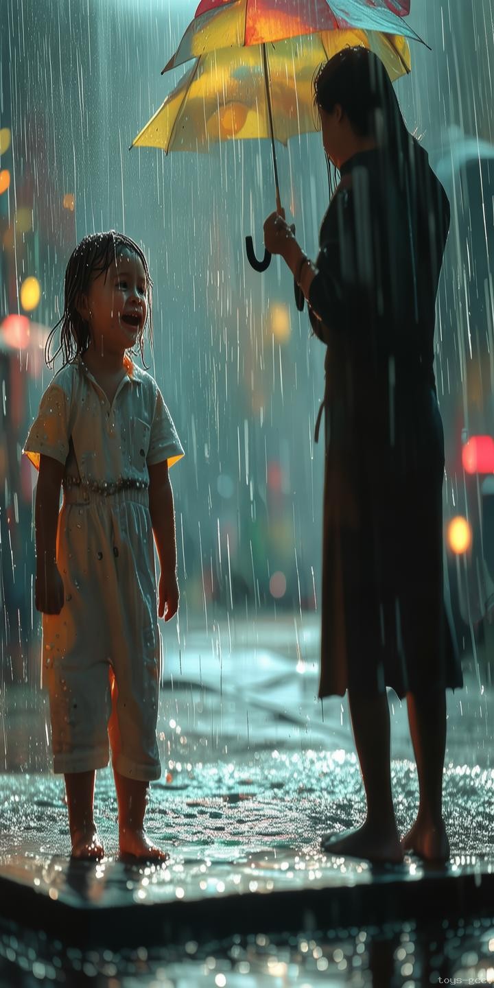 **孩子淋雨演出与老师打伞观看：真相与误解的对比分析**